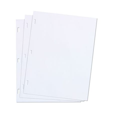 Wilson Jones Plain Ledger Paper, 11x8-1/2in, 100PK 90310